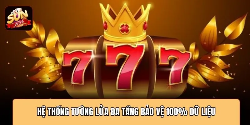 Hệ thống tường lửa đa tầng bảo vệ 100% dữ liệu