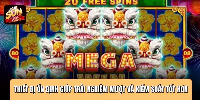 Thiết bị sử dụng ảnh hưởng trực tiếp đến tốc độ phản hồi và độ mượt của từng vòng quay. Kết nối mạng cũng cần đảm bảo tốc độ ổn định để tránh tình trạng gián đoạn giữa phiên. Khi thiết bị và đường truyền hoạt động trơn tru, bạn sẽ dễ dàng áp dụng mẹo chơi slot tăng tỷ lệ thắng một cách hiệu quả hơn.Thiết bị ổn định giúp trải nghiệm mượt và kiểm soát tốt hơn